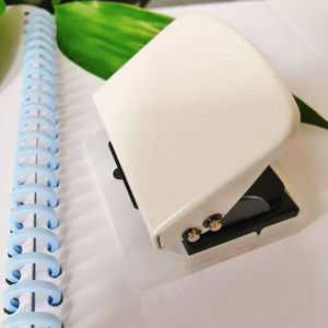 Punzone di carta a 6 fori con calibro per la cartella fatta a mano a fogli mobili Notebook per ufficio forniture per rilegatura - Product Image 5