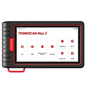 THINKCAR Thinktool ThinkScan Max 2 Full system Lifetime free AF DPF IMMO 28 Reset ECU Coding OBD2 Scanner Support CANFD For G-M