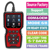 Escáner OBD2 para Auto V519, Herramienta de Diagnóstico Universal Portátil para Automóviles, Lector de Códigos de Error del Motor