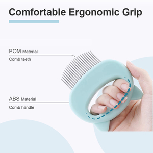 Removedor de Pelo de Gato, Peine para Mascotas con Dientes Finos, Eliminación de Residuos de Mascotas, Productos de Limpieza y Aseo para Mascotas, Cepillo para Pelo - Product Image 5