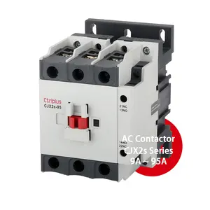 High-quality assurance cjx2 d4011 4p 1c1 1210 3 phase pole 220 380v coil ac contactor lc1 d0910 65a cj20 400a