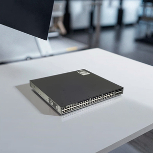 Nuovo Switch Ethernet Gestito IP <span class=keywords><strong>Base</strong></span> CS 3650 a 48 Porte con Uplink 2x10G WS-C3650-48TD-S - Product Image 1