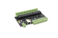 HHC-N8I8OP relais réseau 8 voies RS485 vers contrôleur de commutation Ethernet relais IP Modbus TCP