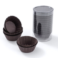 Moldes Desechables para Cupcakes, Resistentes a la Grasa, Antiadherentes, Resistentes al Calor, Ecológicos, para Repostería y Fiestas