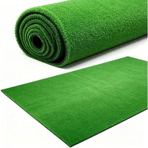 Tapete de Césped Artificial para Simulador de Golf Impact Sports, 8.5 pies x 6.6 pies, Césped Artificial de Nailon y Polietileno PE, Revestimiento para Interiores, Verde - Product Image 1