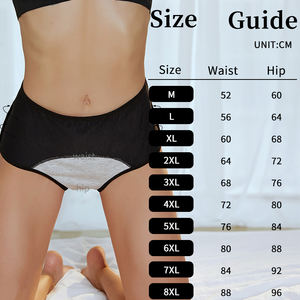 批发生理内裤加大码内衣女棉3层防漏月经期内裤 - Product Image 4