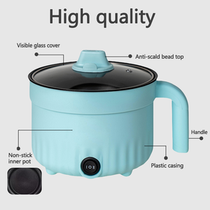 Olla Arrocera y Olla Eléctrica Multifuncional de Alta Gama con Revestimiento Antiadherente, Capacidad de 1.8L, Uso Doméstico y al Aire Libre, Uso Conveniente - Product Image 3