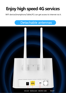 Dịch Vụ Internet Bán Buôn Không Dây 4G LTE Wifi Router Với Khe Cắm Thẻ Sim Dài Phạm Vi Wifi Extender Cho Nhà - Product Image 3