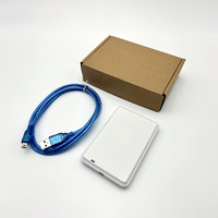 Lector y Grabador de Tarjetas RFID UHF ISO18000-6C TY100 860-960MHz, Lector y Programador de Escritorio USB con Emulación de Teclado y SDK Gratuito