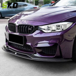 Labbro del paraurti anteriore per BMW 2014 <span class=keywords><strong>a</strong></span> 2020 F80 <span class=keywords><strong>M3</strong></span> F82 M4 2 pezzi PSM tipo fibra di carbonio <span class=keywords><strong>a</strong></span> secco per F80 <span class=keywords><strong>M3</strong></span> labbro anteriore - Product Image 1