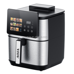 <span class=keywords><strong>Friteuse</strong></span> à vapeur multifonctionnelle AOJA pour la maison 9.0L 80 ℃ -200 ℃   Panier à huile amovible, antiadhésif et <span class=keywords><strong>lavable</strong></span>, résistant aux températures variées - Product Image 4