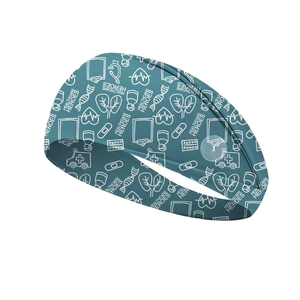 Diademas de Enfermería para Mujer, Accesorios para Enfermeras, Bandas para el Cabello Antideslizantes con Botones, Banda Absorbente para Médicos, Máscara - Product Image 6