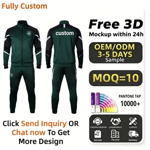 Custom Logo Tracksuits Men Zipper Mens Clothing <strong>Hoodie</strong> 2 Piece Sets Training <strong>Gym</strong> Tracksuits - Product Image 1