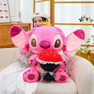 Juguetes de Peluche Súper Suaves con Puntadas Grandes y Diseño de Ramo, Juguetes de Peluche de Moda para el Día de San Valentín - Product Image 3