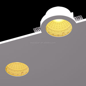 Pantheon Design Modern Downlight Material de yeso respetuoso con el medio ambiente para la instalación en el techo de la sala de estar interior - Product Image 6