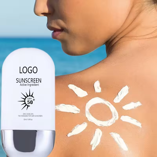 SPF 50 Sunblock Sunscreen Moisturizer Whitening Organic Sunscreen Face Cream Spf 50 Refreshing and Non Greasy