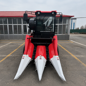 Mietitrebbiatrice per mais su ruote |   Raccoglitrice di mais a fila singola con sbucciatrice e trinciatrice di steli |   Mietitrebbiatrice Diesel Economica per Piccole <span class=keywords><strong>Fattorie</strong></span> - Product Image 1