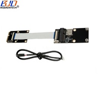 Interface Mini PCI-E vers adaptateur sans fil MPCIe Mini PCIe avec 1 emplacement pour carte NANO SIM pour module modem WIFI / 4G 3G LTE GSM WWAN