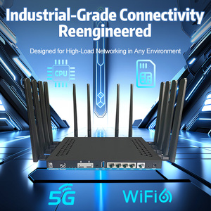 <span class=keywords><strong>Router</strong></span> Aziendale Ultra-Veloce OpenWRT con Slot per Scheda SIM Modem <span class=keywords><strong>WiFi</strong></span> Dual SIM <span class=keywords><strong>Router</strong></span> Wireless Dual-Band <span class=keywords><strong>WiFi</strong></span> 4G/5G <span class=keywords><strong>WiFi</strong></span> 6 - Product Image 3