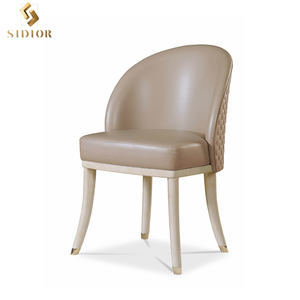 Vendita calda di alta qualità Design squisito semplice in microfibra in pelle italiana di lusso sedia moderna sala da pranzo - Product Image 3