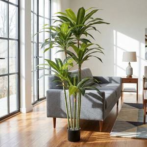 Planta Artificial Realista, Dracaena Artificial Realista para Decoración de Interiores de Hogar y Oficina - Product Image 6