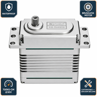 2026 New Arrival Industrial Servo 700kg High Torque Brushless Servo Motor Waterproof Aluminium Case 30V Robotic Arm