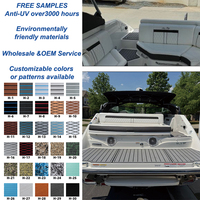 Plancher en mousse EVA synthétique teck personnalisé XYF Marine pour bateau 2018 Sea Ray 250 LX CN GUA
