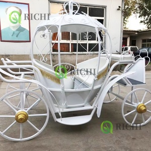 Carruaje de Calabaza de <span class=keywords><strong>Cuento</strong></span> de Hadas, Carruaje de Cenicienta, Carruaje Turístico para Parques Escénicos, Fotos de Boda y Alquiler Comercial - Product Image 5