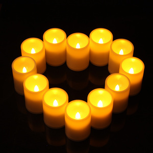 Simulation <strong>LED</strong> Candle Light Swing Electronic <strong>Tealight</strong> for Wedding Bar Atmosphere Diwali Christmas Easter Halloween Ramadan - Product Image 4