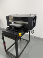 2 cabezales automáticos nuevos para impresora DTG de inyección de tinta, máquina de impresión textil de alta velocidad de una sola estación para telas, 40x50cm, con motor