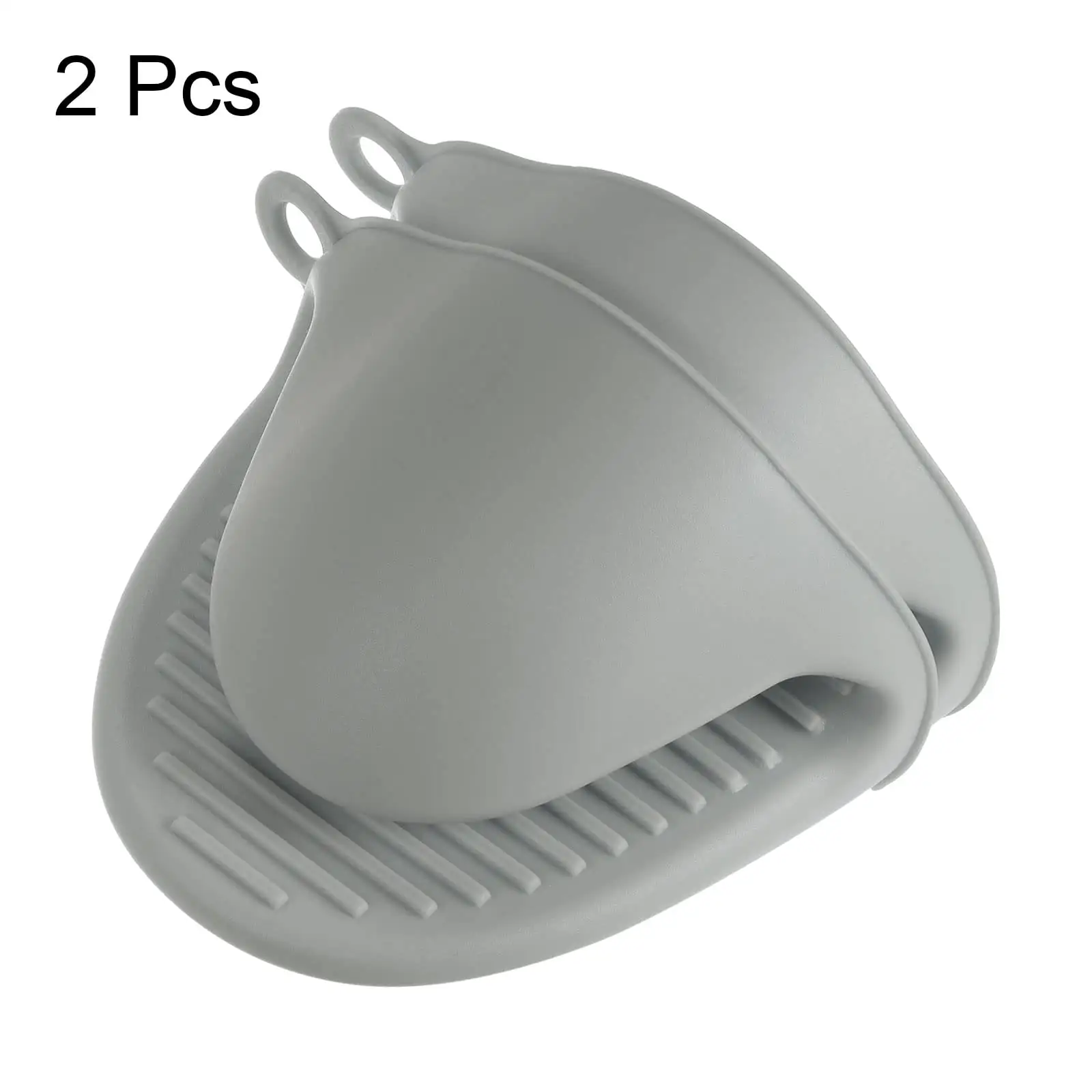 2 Pcs Mini Mitaines de Four en Silicone Résistant à la Chaleur Mitaines de Cuisson pour la Cuisine et la Cuisson