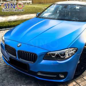 CM-08 1.52X18M Chrome Matte Orange Super Elastis Anti Kuning Film Pembungkus Mobil Pembungkus Tubuh Vinil - Product Image 5