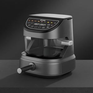 Four à air chaud 8,5 L avec 2 paniers, four grille-pain, cuisinière à pizza 12 pouces, pas de retournement nécessaire, gain de place, contrôle numérique, OEM ODM - Product Image 4