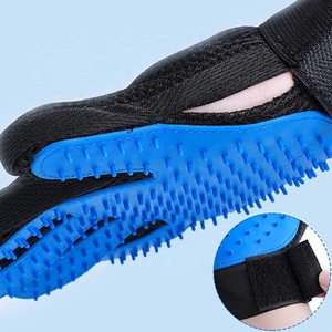 قفاز تمشيط وتدليك للحيوانات الأليفة من باني هاي PET001 للكلاب والقطط ذات الفراء الطويل والقصير، قفاز لإزالة الشعر وتصفيف الحيوانات الأليفة - Product Image 5