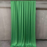 Moderne Farbenfrohe Garn-Hintergrundvorhänge für Geburtstage, Hochzeiten, Zeremonien und Partydekoration