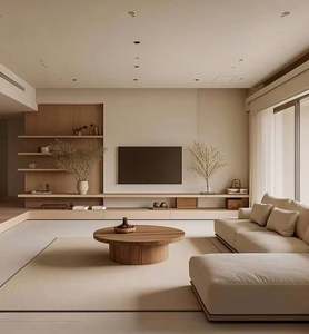 Meuble TV de salon haut de gamme, centre de divertissement technologique, meuble mural - Product Image 1