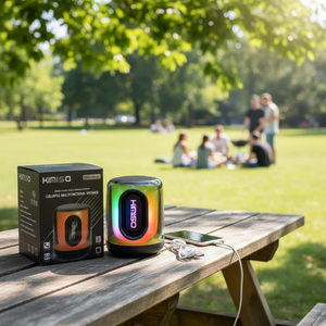 Mini altoparlante Bluetooth portatile, LED, Wireless, ricaricabile, basso alto, KMS-A8mini musicale all'aperto per la maggior parte dei telefoni cellulari - Product Image 3