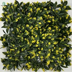 Panneau de clôture artificielle en buis et <span class=keywords><strong>jasmin</strong></span> de 20 x 20 pouces, haie de lierre, haie de topiaire, mur végétal, toile de fond pour balcon et patio - Product Image 5