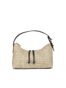 Sac à main en paille tressée décontracté pour les vacances à la plage, nouveau style transfrontalier 2026, couleur unie, polyvalent et au design unique - Product Image 5