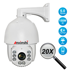 Anxinshi 5MP 20x <span class=keywords><strong>Zoom</strong></span> quang học 150m tầm nhì<span class=keywords><strong>n</strong></span> ban đêm không thấm <span class=keywords><strong>n</strong></span>ước ngoài trời IP PTZ CCTV <span class=keywords><strong>Camera</strong></span> - Product Image 2