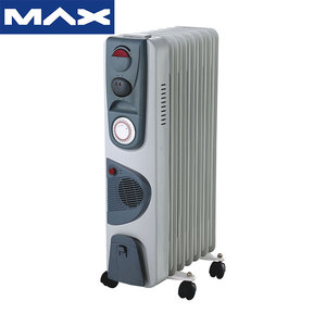 Calentador térmico para habitación llena de aceite, 7 aletas/9 aletas/11 aletas/13 aletas con soplador y temporizador de 24 horas, calentador de aceite eléctrico disponible - Product Image 2