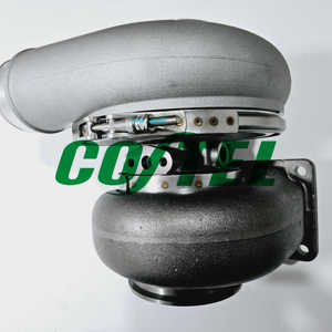 Kit de turbocompresseur à double roulement à billes en céramique G42-1200 AR .90 TH AR 1.01 T4 Divided V-band 1200HP - Product Image 6
