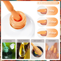 BOZLIN Usine En Gros 24 Couleurs Vegan Gel Vernis À Ongles Uv Vernis Gel Vernis Kit Marque Privée Vernis À Ongles Gel Ensemble 10ml