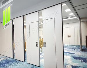 ผนังกั้นห้องแบบเคลื่อนย้ายได้ รุ่น Doorfold DF-100 ทันสมัย ป้องกันเสียงรบกวน สำหรับห้องประชุม - Product Image 5
