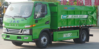 Untuk Truk Sampah JAC 12-Ton Tipe Van Listrik Murni, Mesin Diesel Single Row Standar Emisi Euro 6, Kondisi Baru, Penggerak 4x2
