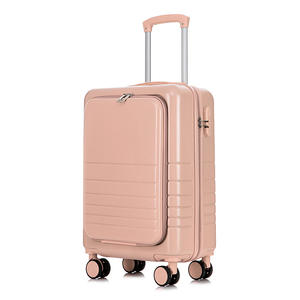 <span class=keywords><strong>Valise</strong></span> personnalisée avec logo, 28 pouces, en néoprène, fermeture éclair sur le devant, anti-explosion, résistante à la compression, roues universelles silencieuses - Product Image 4