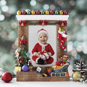 Tùy Chỉnh Ánh Sáng Lên 5X7 Inch Khung Ảnh Nhựa Giáng Sinh Quà Tặng Giáng Sinh Khung Ảnh Đẹp Quà Tặng - Product Image 4
