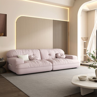 Canapé sectionnel de luxe contemporain blanc pour salon, mobilier de maison et d'hôtel, style italien pour mariage