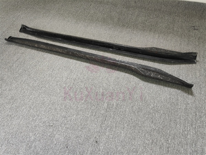 Utilisé pour la <span class=keywords><strong>Porsche</strong></span> 2019-2020 Carrera 4S coupé 0C style pièces de voiture kit de carrosserie jupe latérale en fibre de carbone forgé - Product Image 2