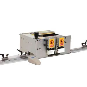 Máquina de escritorio para carpintería con ranura de perforación de orificio lateral para Motor de creación de orificio de pasador como componente central para materiales de madera - Product Image 1